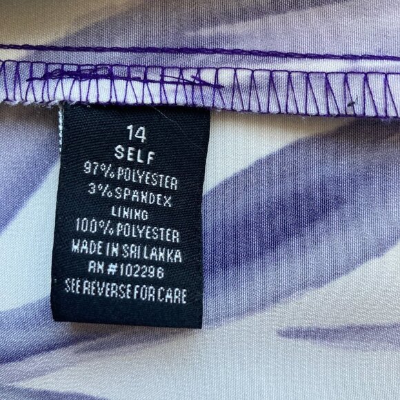 Dressbarn Collection Dress, EUC, Size 14 - Picture 10 of 11